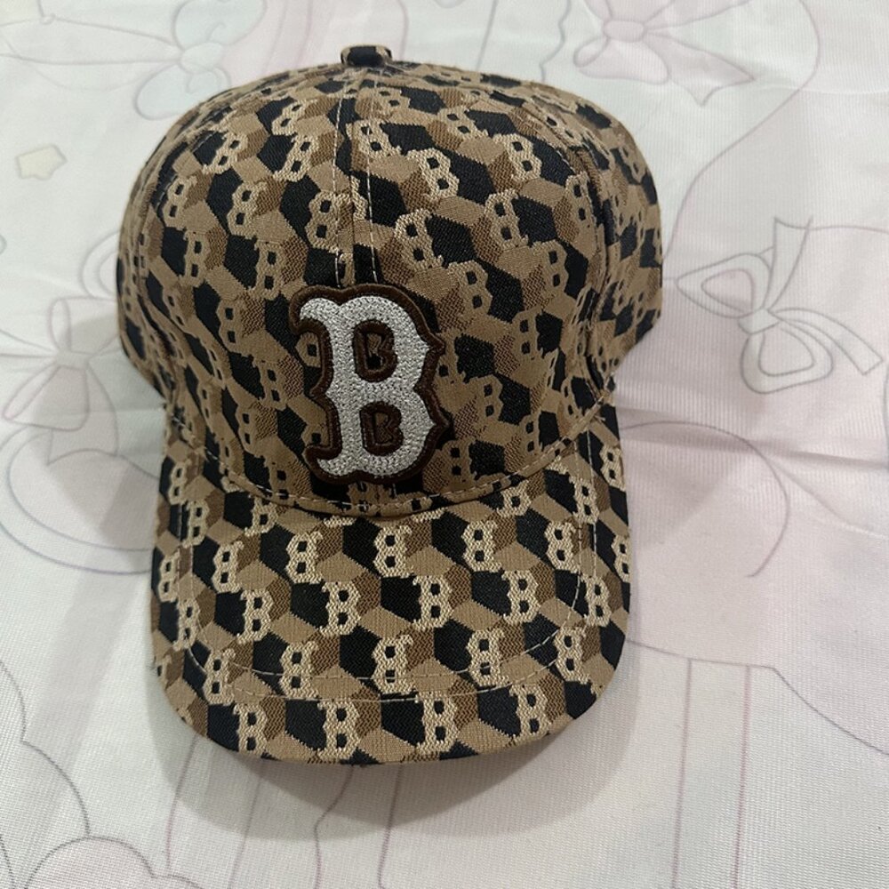 MLB Printed Lettering Multicolor Baseball Cap